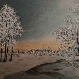 Морозный вечер