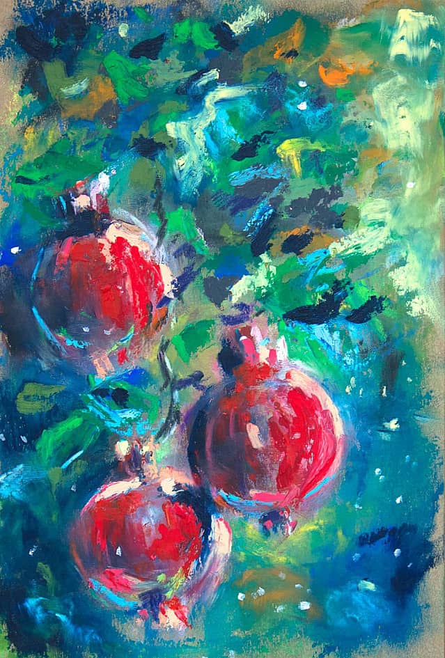 Ветка граната