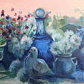 Натюрморт с голубкой