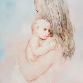 Картина "Терпеливая любовь. Жертвенная нежность"