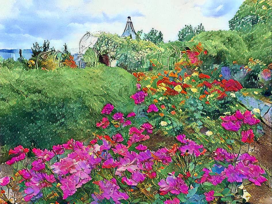 Летний сад.