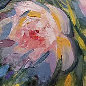 Розы в саду (3), художник Виктория Мисюряева