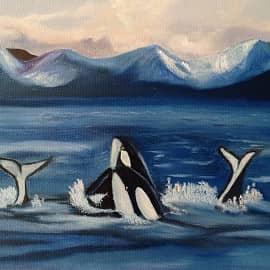 Морской пейзаж "В ожидании дождя"