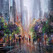 Движение под каплями