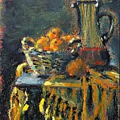 Графин и апельсины