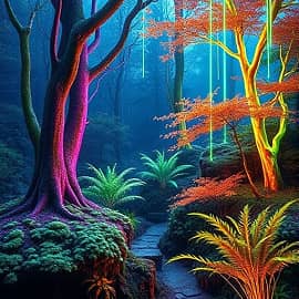 Неоновый лес 3 НС