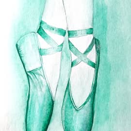 Пуанты балерины