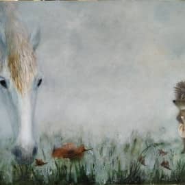 Лошадка и ежик