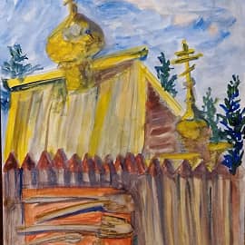 Коршун в  небе