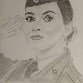 Девушка полицейский