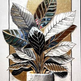 Серебряные листья