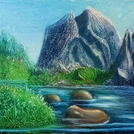 По мотивам сибирских рек и гор