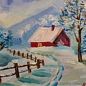 Зимний пейзаж