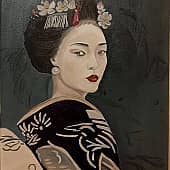 Японка (1), художник Инна