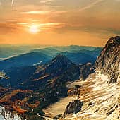 Горный закат.