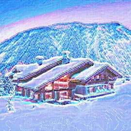 Горный приют.