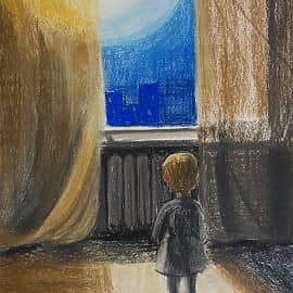 Девочка у окна