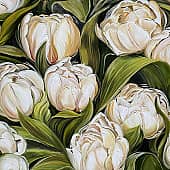 Утро в цветах, художник Чернова Ольга