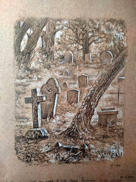 Старое кладбище при церкви Св.Девы Марии Элсенхэм,Эссекс.Англия.