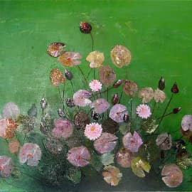 Пруд с кувшинками.