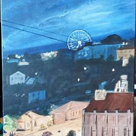 Вечерний Бердянск . По фото