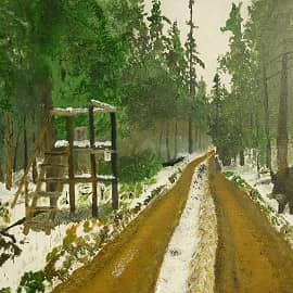 Кабан вышел на вышку.