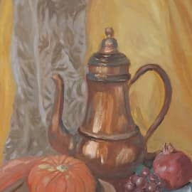 Натюрморт с гранатом