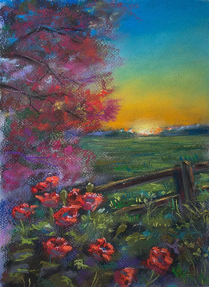 Вечерние маки