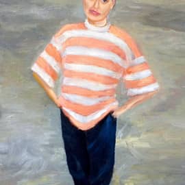 Девушка в трениках