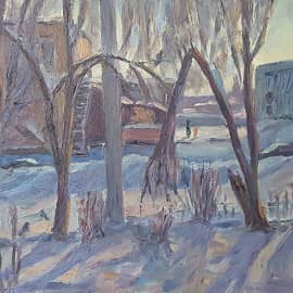 Вид из окна