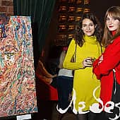 Картина Вихрь чувств Абстрактное лицо девушки Екатерина Лебедева художник (2), художник Екатерина Лебедева