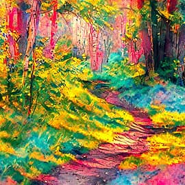 летняя тропинка