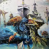 Бакен у скалы Старый рыбак