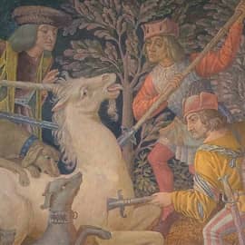 БЕЗУМНАЯ ОХОТА (фрагмент картины)