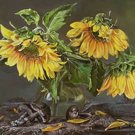 Подсолнухи