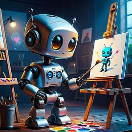 Робот рисует НС