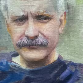 ПОРТРЕТ НИКИТЫ МИХАЛКОВА (этюд)