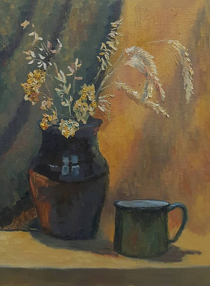 Кувшин с кружкой