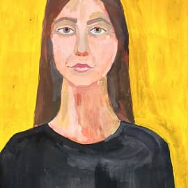 Портрет молодой девушки