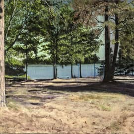 Утро на озере