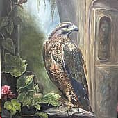 "В старом замке"  Диптих будет,  второй присест  в работе  ))) этапы