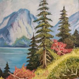 Горное озеро