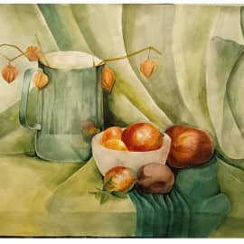 Натюрморт с физалисом