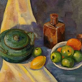 Натюрморт с фруктами