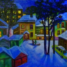 Зимний дворик