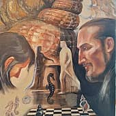 Белый король. Ход конём.