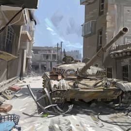 Танк. Алеппо