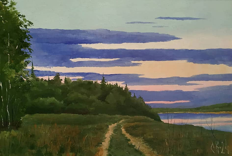 Вечерний этюд