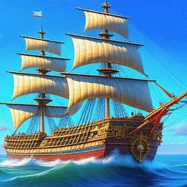 Морской пейзаж 17