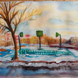 Бегут ручьи